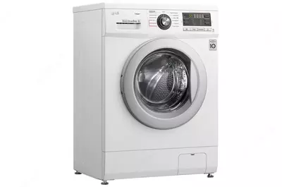 Стиральная машина "LG F1296NDS1" (Белая/серебристая) 6 кг