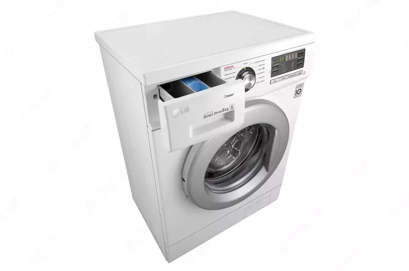 Kir yuvish mashinasi "LG F1296NDS1" (Oq) 6 kg HOMETECH
