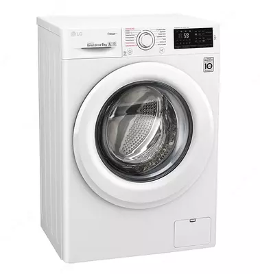 Kir yuvish mashinasi "LG F2M5NS3W" (Oq) 6 kg