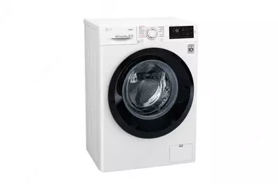Стиральная машина "LG F2J5NS6W" (Белая/черная) 6 кг
