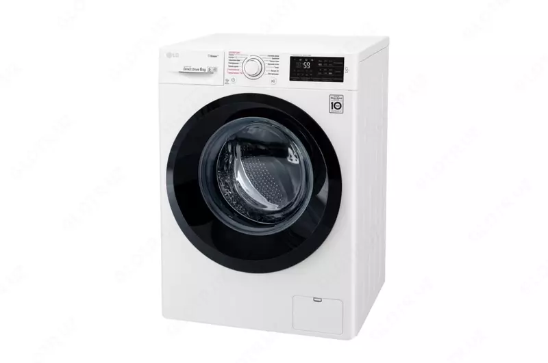 Kir yuvish mashinasi "LG F2J5NS6W" (Oq) 6 kg