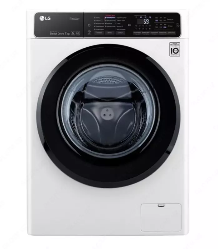 Стиральная машина "LG F2H5HS6W" (Белая/черная) 7 кг