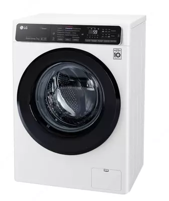 Стиральная машина "LG F2H5HS6W" (Белая/черная) 7 кг