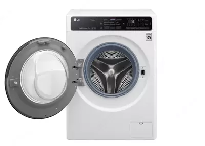 Стиральная машина "LG F2H5HS6W" (Белая/черная) 7 кг