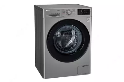 Стиральная машина "LG F2M5HS6S" (Серебристо/черная) 7 кг