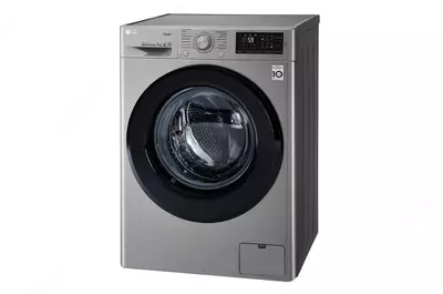 Стиральная машина "LG F2M5HS6S" (Серебристо/черная) 7 кг