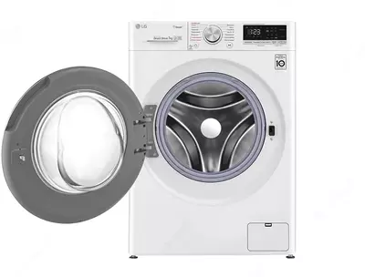 Стиральная машина "LG F2V5HSOWR" (Белая/черная) 7 кг