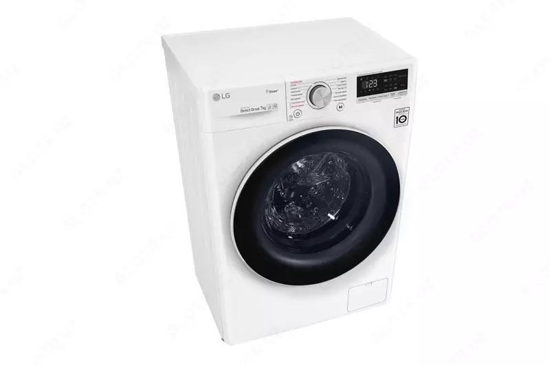 Стиральная машина "LG F2V5HSOWR" (Белая/черная) 7 кг