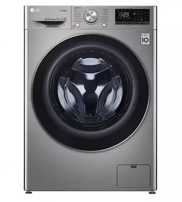 Стиральная машина "LG F2V5HS2SR" (Серебристо/черная) 7 кг