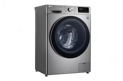 Стиральная машина "LG F2V5HS2SR" (Серебристо/черная) 7 кг