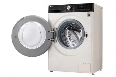 Стиральная машина "LG F2V5HS9B" (Белая/черная) 7 кг