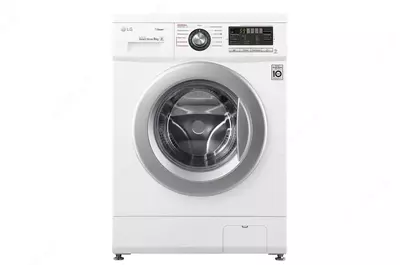 Стиральная машина "LG F1296TDS1" (Белая/серебристая) 8 кг