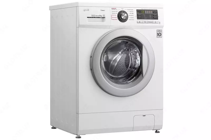 Kir yuvish mashinasi "LG F1296TDS1" (Oq/kumush) 8 kg Chakana savdo