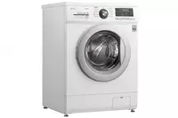 Kir yuvish mashinasi "LG F1296TDS1" (Oq/kumush) 8 kg Chakana savdo