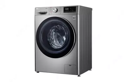 Стиральная машина "LG F4V5VG2SR" (Серебристо/черная) 9.5 кг