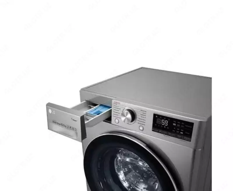 Стиральная машина "LG TW4T9RW9P" (Серебристо/черная) 10.5 кг