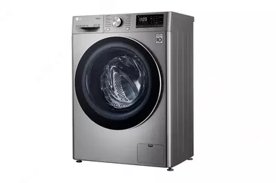Стиральная машина "LG F4V5GG2S" (Серебристо/черная) 8.5 кг