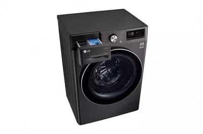 Стиральная машина "LG F2V9GW9P" (Платина/черная) 8.5 кг