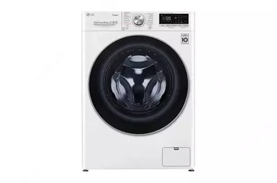 Стиральная машина "LG F2V7GW1W" (Белая/черная) 8.5 кг