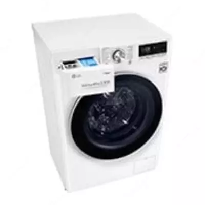 Стиральная машина "LG F2V7GW1W" (Белая/черная) 8.5 кг