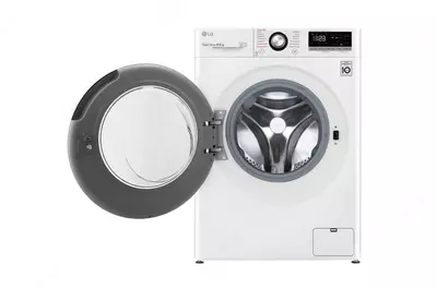 Стиральная машина "LG F2V3GS6W" (Белая/черная) 8.5 кг