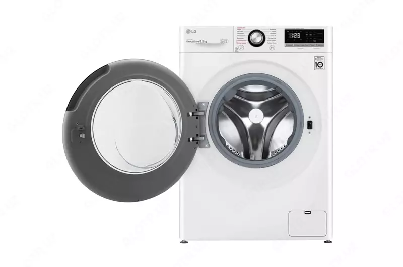 Стиральная машина "LG F2V3GS6W" (Белая/черная) 8.5 кг