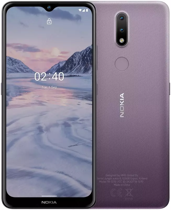 Сенсорный Смартфон "Nokia 2.4" 2/32 gb (серый, пурпур, изумруд)