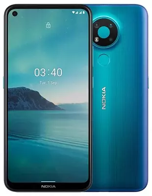 Sensorli smartfon "Nokia 3.4" 3/64 gb (binafsha, ko'k)