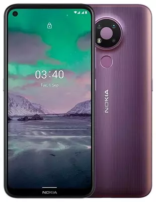 Сенсорный Смартфон "Nokia 3.4" 3/64 gb (пурпур, синий)