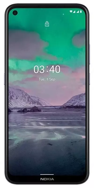 Sensorli smartfon "Nokia 3.4" 3/64 gb (binafsha, ko'k)