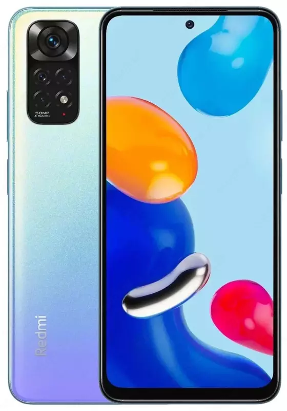 Смартфон "Xiaomi Redmi Note 11" 4/128gb (Вlue/Black) Только в розницу