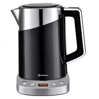 Электрочайник "Нofmann SDK17-4/HF" (Черный/стальной)