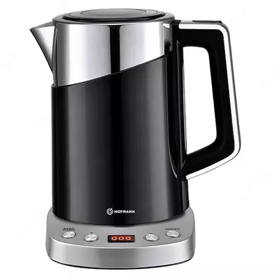Электрочайник "Нofmann SDK17-4/HF" (Черный/стальной)