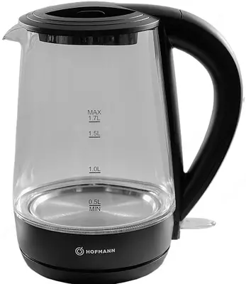Электрочайник "Нofmann KGS17-2/HF" (Прозрачный)