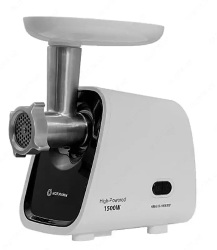 Elektr go'sht maydalagich "Hofmann SMG151WH/HF" (oq/qora)