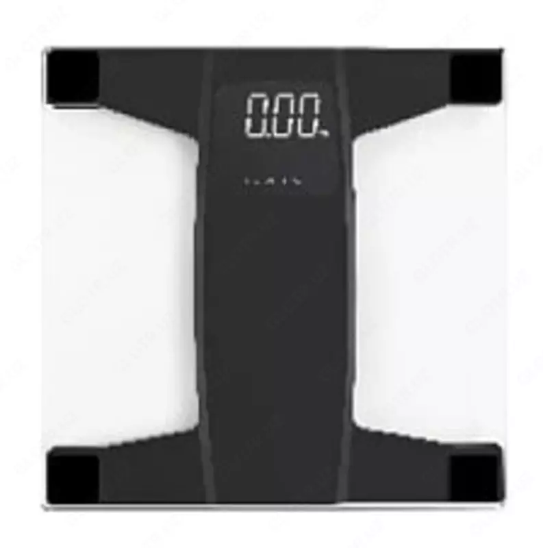 Напольные весы "Hofmann SBS01G-BK/HF" (Белые/черные)