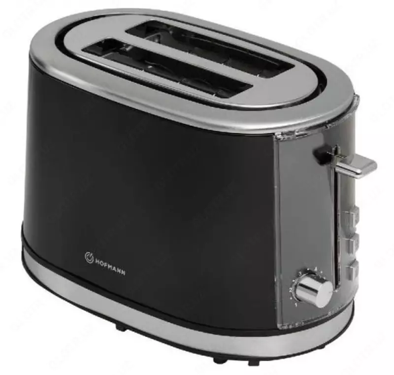Тостер "Hofmann TВС63/HF" (Черный/серый)