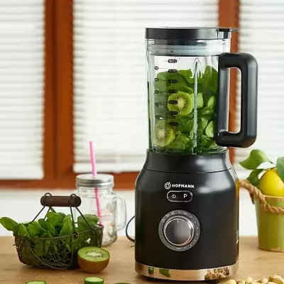 Стационарный Блендер "Hofmann SТВ01BK/HF" (Черный)