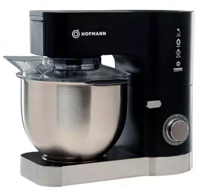 Планетарный миксер "Hofmann SSM01BK/HF" (Стальной/черный)