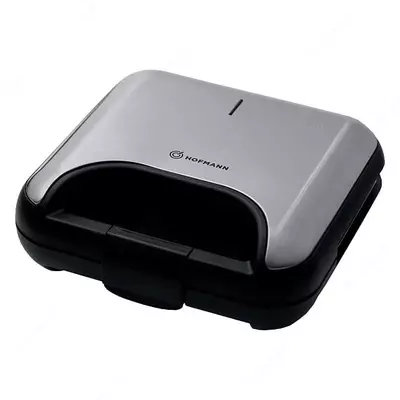 Вафельница "Hofmann SSWM01SS-5/HF" (Стальная/черная)