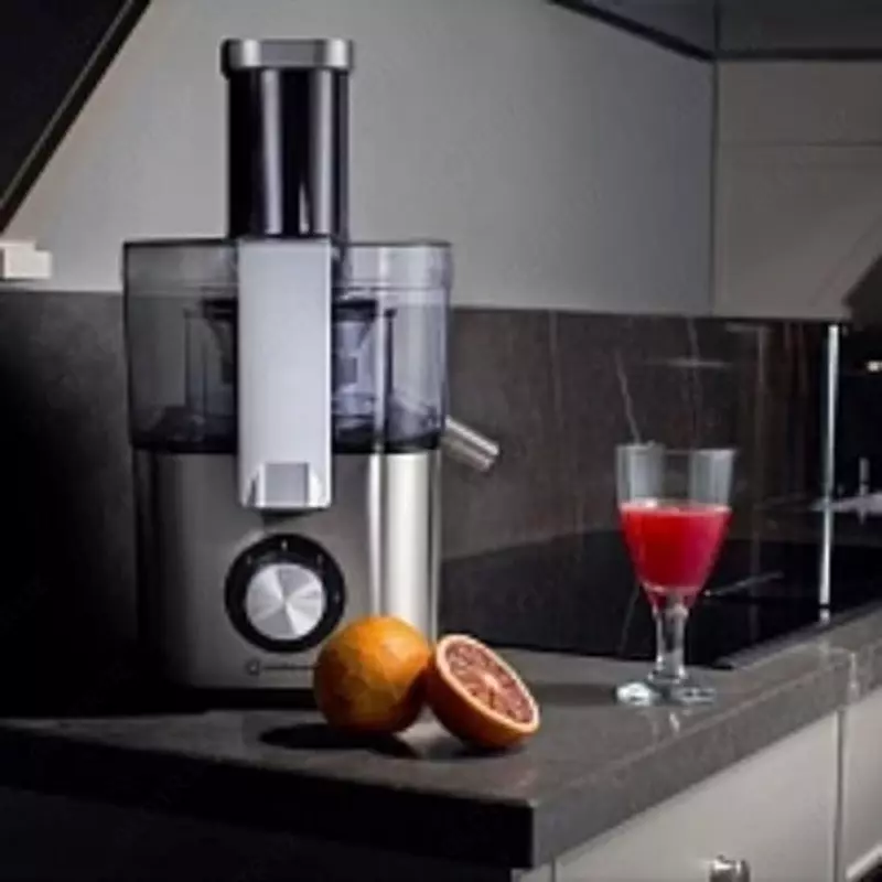 Соковыжималка "Hofmann SCJ01SS/HF" (Серебристая)