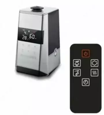 Сенсорный Увлажнитель воздуха "Shivaki SH-AH 911" (Серый/Черный)