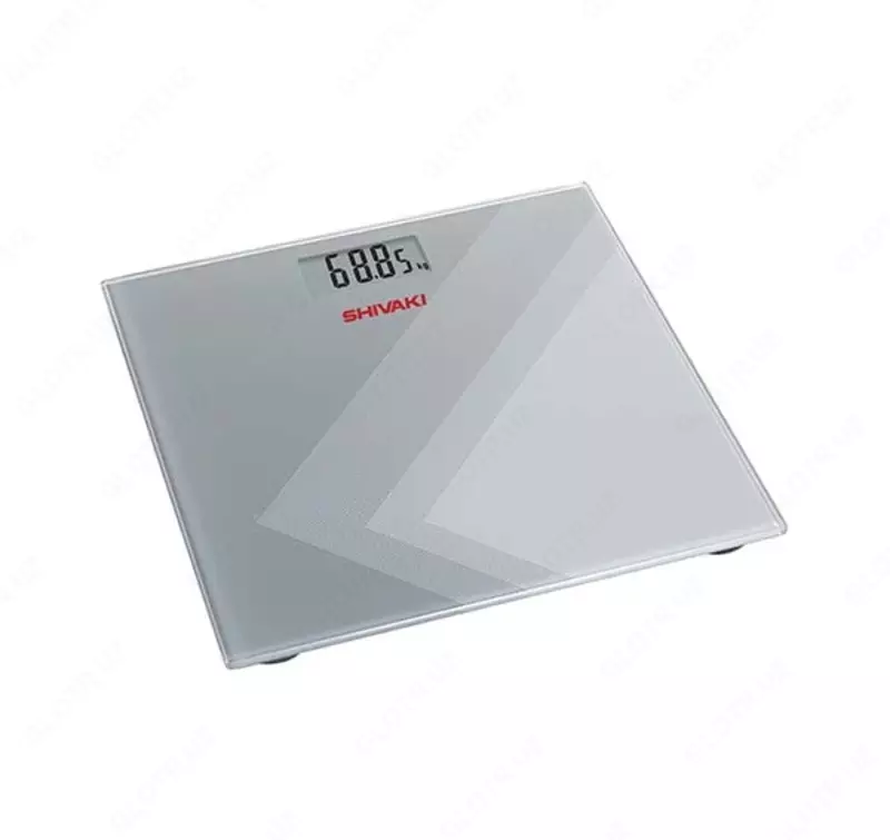 Напольные весы "Shivaki SH-EB 5636" (Серые + декор)