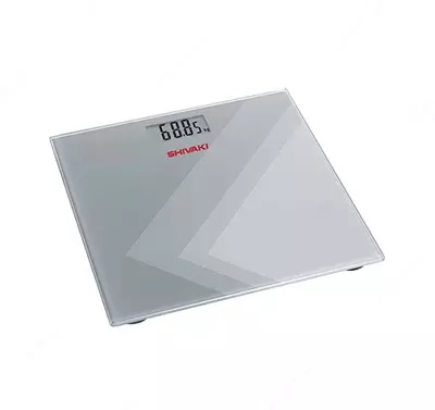 Напольные весы "Shivaki SH-EB 5636" (Серые + декор)