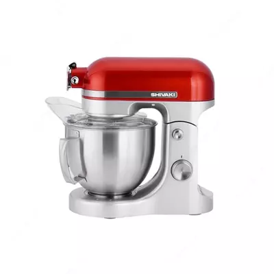 Планетарный миксер "SHIVAKI SM 606" (Красный/стальной)