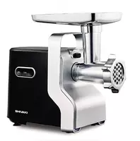 Электрическая Мясорубка "SHIVAKI SM MG -2950" (Черная/белая)
