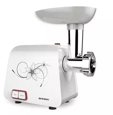 Электрическая Мясорубка "SHIVAKI SM-MG -1015" (Белая)