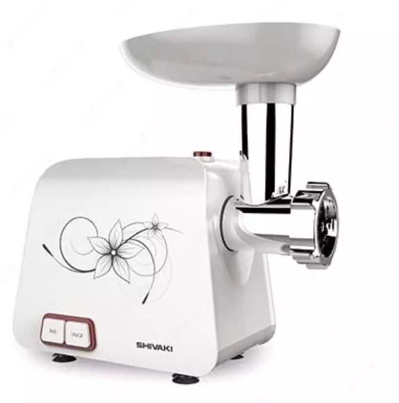 Электрическая Мясорубка "SHIVAKI SM-MG -1015" (Белая)