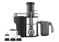 Sharbat siqib chiqaruvchi "Shivaki JM-629" (po'lat/qora)