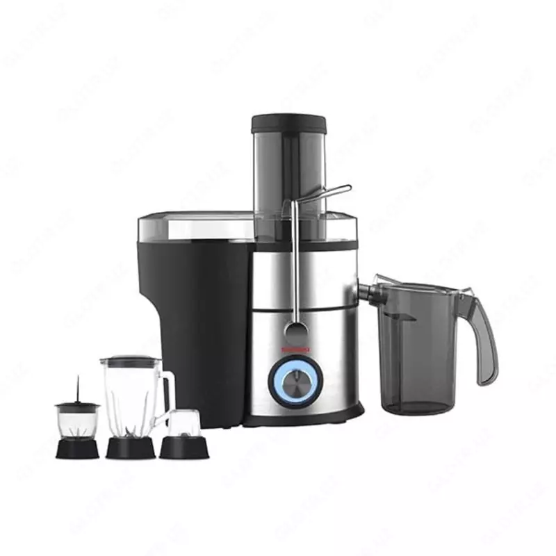 Соковыжималка "Shivaki JM-629" (Стальная/черная)